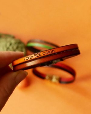 läderarmband graverade med dina ord