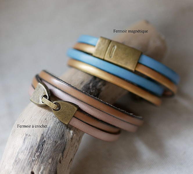 Dubbel l&auml;derrem i duo dekorerad med en bronssk&ouml;ldpadda