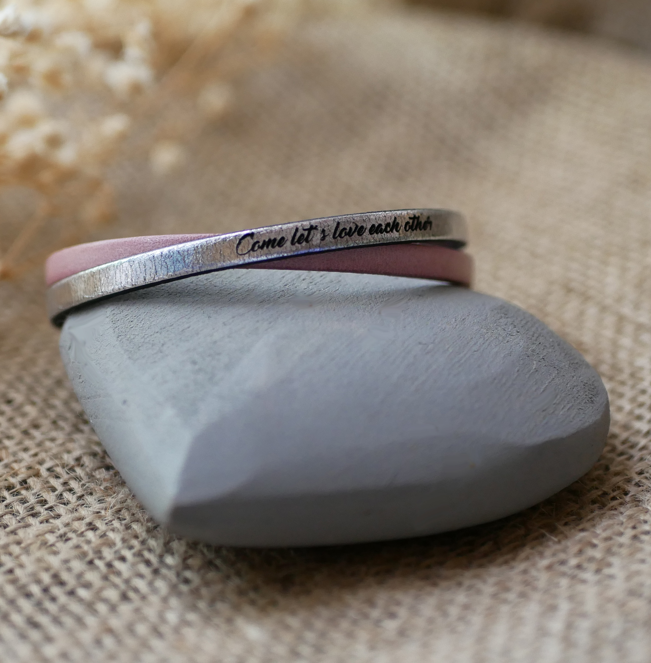 Twist leather duo bracelet anpassningsbart för män eller kvinnor