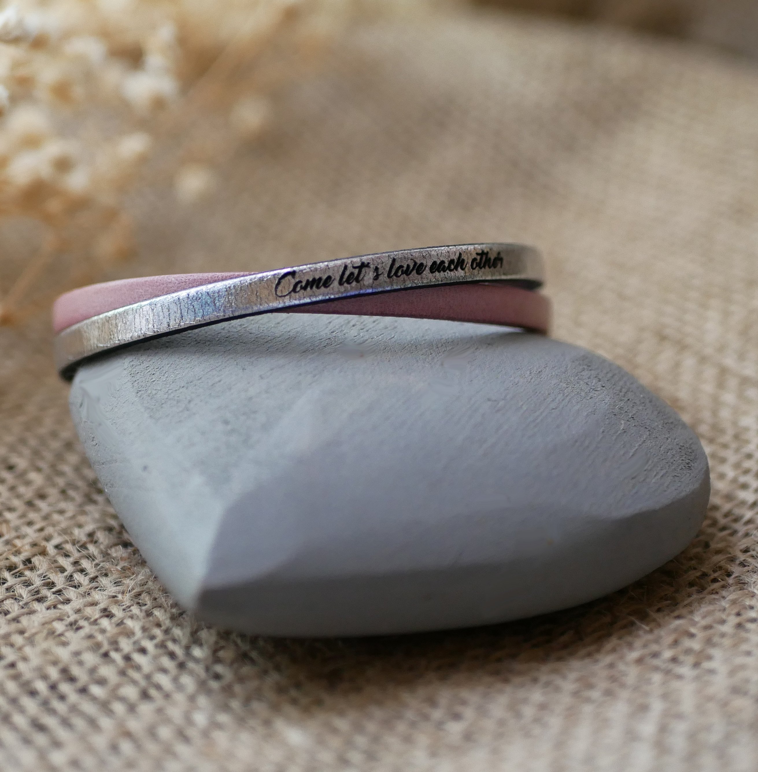 Twist leather duo bracelet anpassningsbart för män eller kvinnor