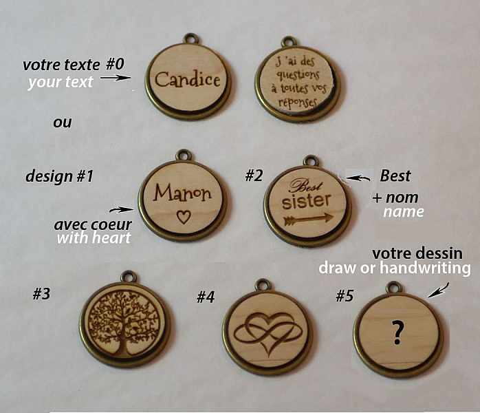 L&auml;derarmband klocka med tr&auml;cabochon som ska graveras