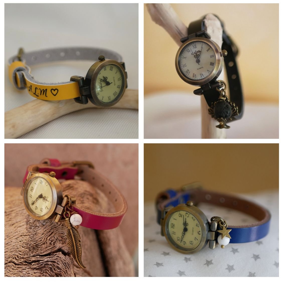 Läderarmband, helt anpassningsbart 