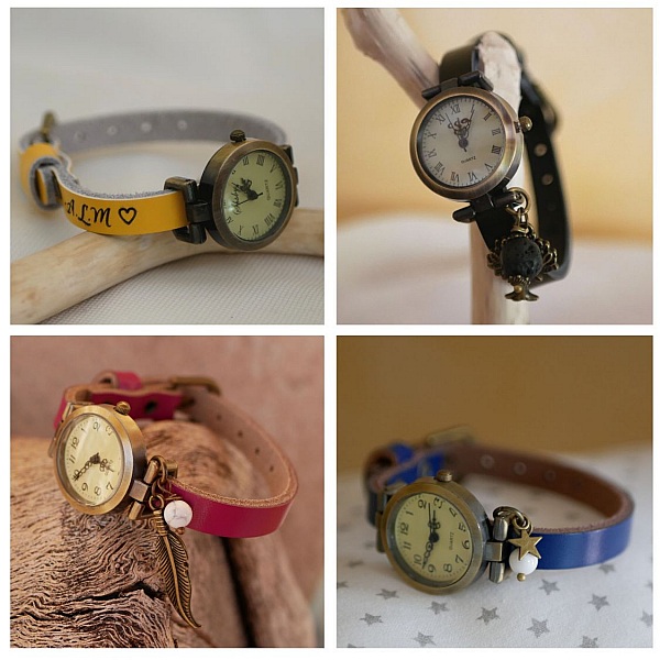 L&auml;derarmband, helt anpassningsbart 