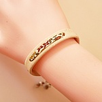 Flor&acirc;me v&auml;xtarmband med Ava liberty-band p&aring; vit kork