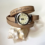 Anpassningsbar trippel turklocka med bronsf&auml;rgad urtavla 